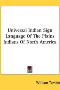 Couverture : Indian Sign Language